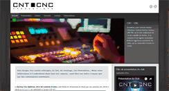 Desktop Screenshot of cnt-cnc.fr